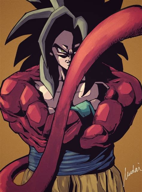 Goku SSJ4 Transformation