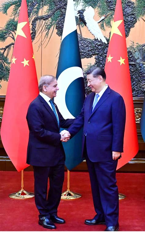 Prime Minister Muhammad Shehbaz Sharif Meets With President Of People S