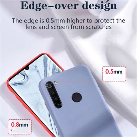 Capa Preta Xiaomi Redmi Note 8t Silicone Macio Forro Interno No Shoptime