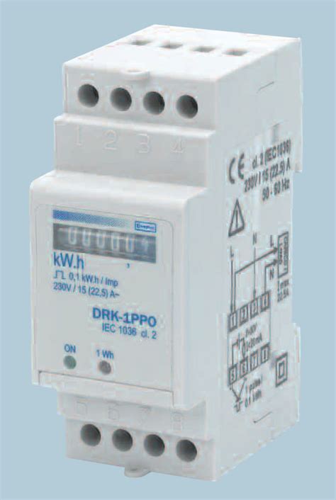 Electric Energy Meter Din Rail Single Phase Ritm Industry