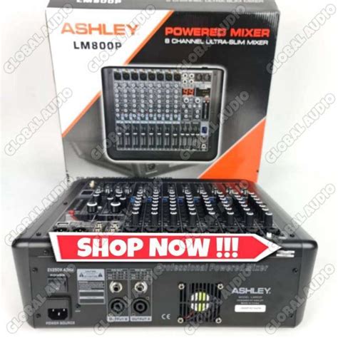 Jual Power Mixer Ashley Lm 800p Original Mixer Power Lm400p Lm 400p Di