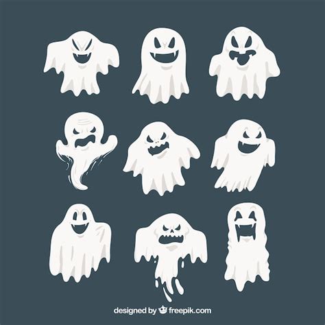 Ghost Face Clipart Vectors And Illustrations For Free Download Freepik