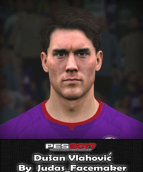 Pes Face Dusan Vlahovic By Judas Facemaker