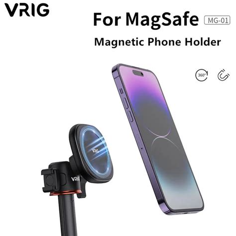 Vrig Universal Magnetic Phone Holder With 14 Screw Mount Holder For