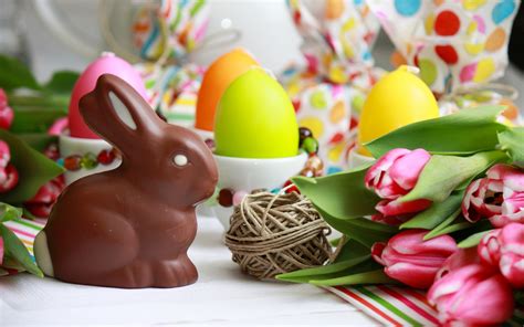 Happy Easter Chocolate Bunny