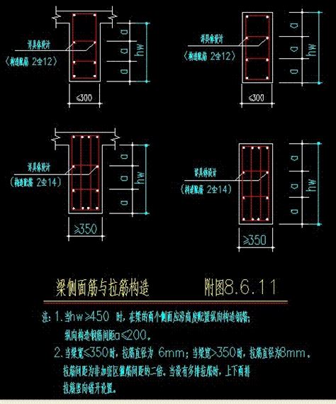 梁侧面拉筋钢筋拉筋拉筋大山谷图库