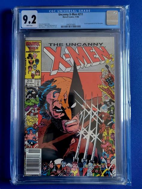 The Uncanny X Men Newsstand Edition Comic Books Copper