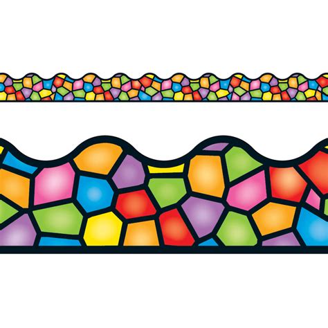 Stained Glass Border The School Box Inc