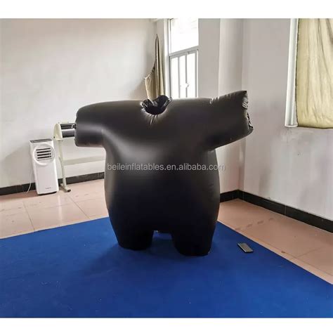 Hot Sale Customized Beile Pvc Inflatable Black Suit For Recreation