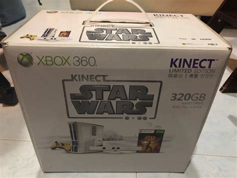 Xbox Star Wars Limited Edition Console Kinect Star Wars Game