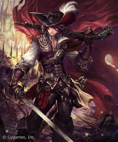 Female Swashbuckler RPG Character Portrait Inspiration For Fantasy