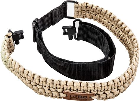 TLO Outdoors Adjustable 2 Point Paracord Gun Sling For Rifle Shotgun