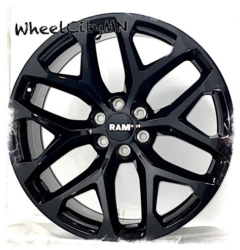 Gloss Black Snowflake Oe Replica Wheels Fits Ram X