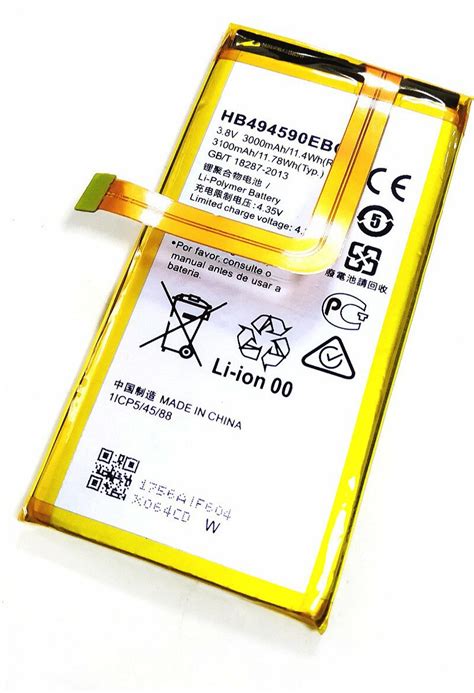 Westrock 3000 3080 MAh HB494590EBC Batterij Voor H Grandado