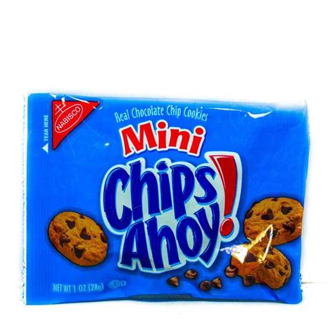 NABISCO MINI CHIPS AHOY CHOCOLATE COOKIES 28G Grocery Shopping Online