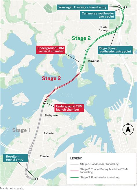 western harbour tunnel transport  nsw rms