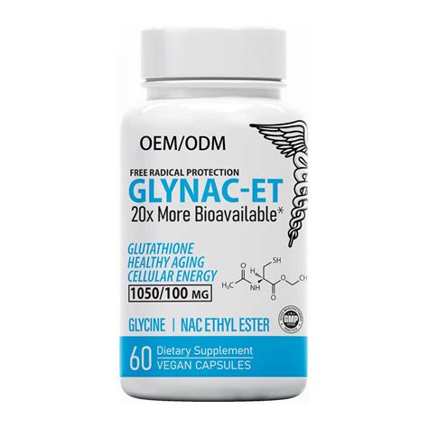 Glynac Et Nac Supplement N Acetyl Cysteine Ethyl Ester X More