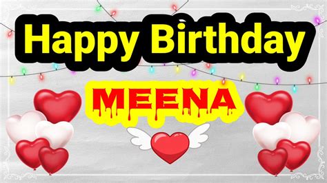 Happy Birthday Meena Happy Birthday Meena Whatsapp Status Happy