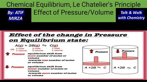 Chemical Equilibrium I Le Chatelier S Principle I Le Chatelier S