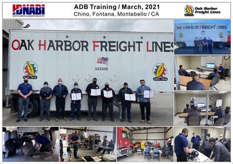 Oak Harbor Freight Lines Training Hdnabi® North America Brake Industry