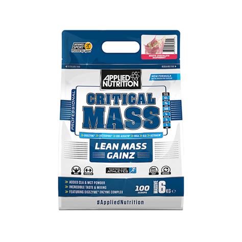 Applied Nutrition Critical Mass Lean Mass Gainz Kg Dinh D Ng Cho