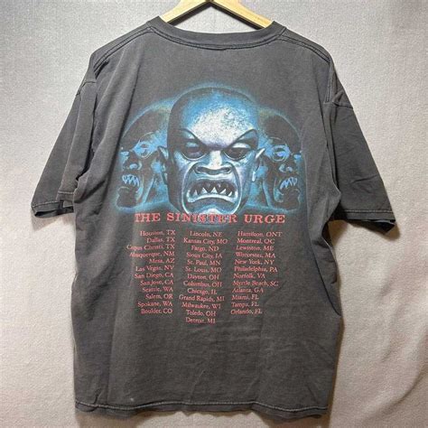 Vintage The Sinister Urge Tour Rob Zombie Shirt Xl Vi Gem