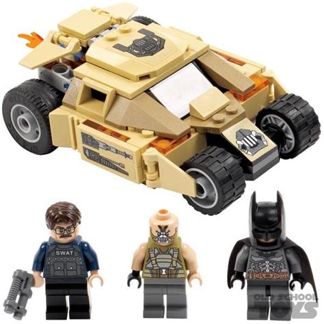 Lego The Bat Vs Bane Tumbler Chase Dc Universe Super Heroes In