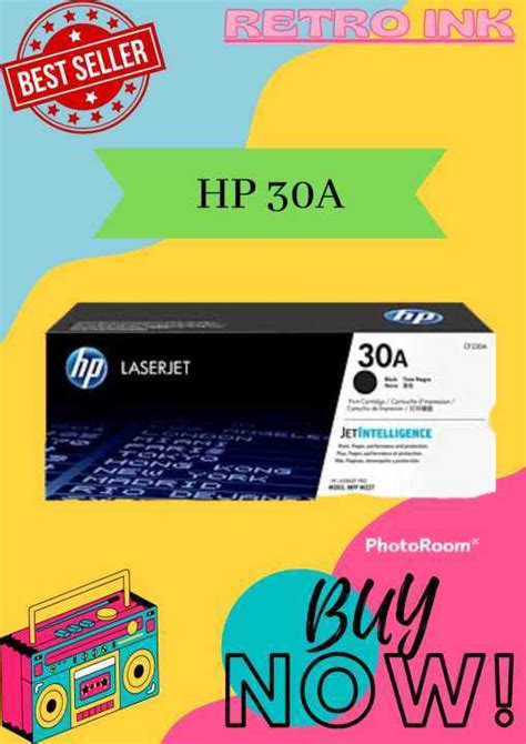 Hp 30a Black Original Laserjet Toner Cartridge Cf230a Lazada Ph