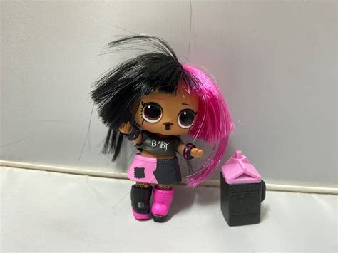 Lol Surprise Hair Goals Metal Bebe Pink Black Hair Hobbies Toys