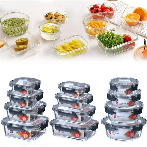 Maslvo Silverware Set Flatware Cubiertos Clearance Sale Ground Glass Storage Container Set With