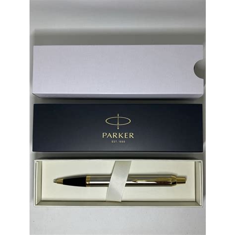 Jual Pulpen Parker New Im Brushed Metal Original Bp Gt Klip Emas