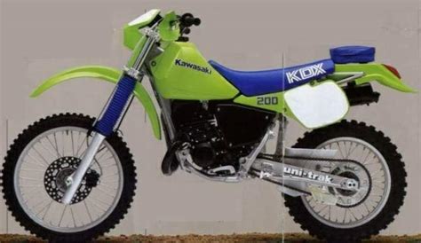 Kawasaki Kdx 200 1984 85 Technical Specifications