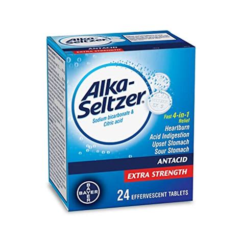 Alka Seltzer Antacid Lot De Comprim S Effervescents Pour Soulager