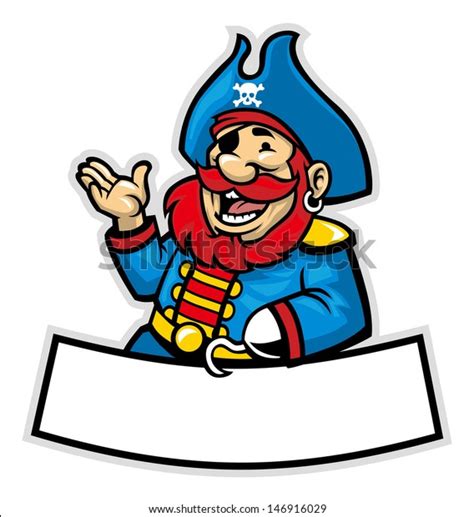 Cartoon Pirate Captain Stock Vector Royalty Free 146916029 Shutterstock