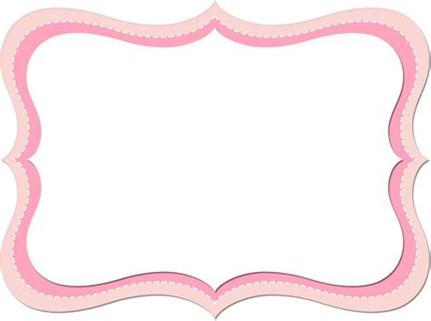 Pink Doodle Frame Png