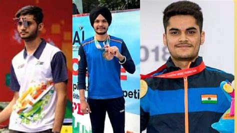 Asian Games 2023 Indian Trio Clinches Gold In Mens 10m Air Pistol