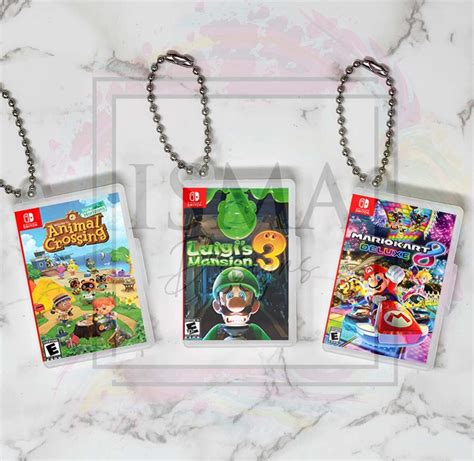 Nintendo Switch Mini Caseskeychain - Etsy