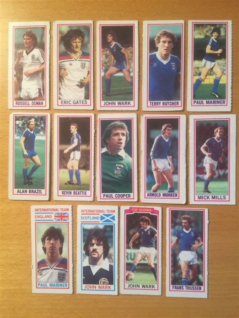 Ipswich Town Komplett Sett Stk Topps Fotballkort Finn Torget