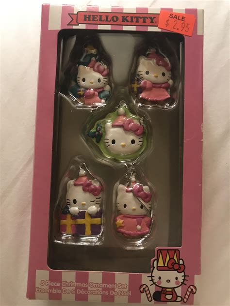 Hello kitty Christmas ornaments I got from a local store today : HelloKitty