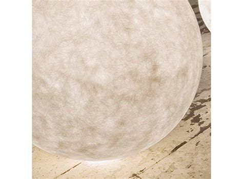 In Es Artdesign Ex Moon Outdoor Floor Lamp In Nebulite