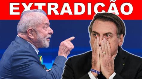 EXTRADIÇÃO DE BOLSONARO NO AR ABALA GADAIADA A REUNIÃO DE LULA E