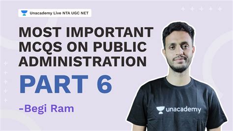 Most Important Mcqs On Public Administration Part Begi Ram Nta