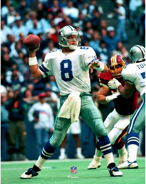 Troy Aikman Dallas Cowboys Unsigned Passing Photograph - Walmart.com