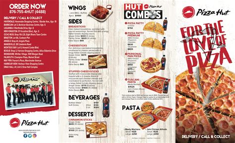 Pizza Hut Pizzas List