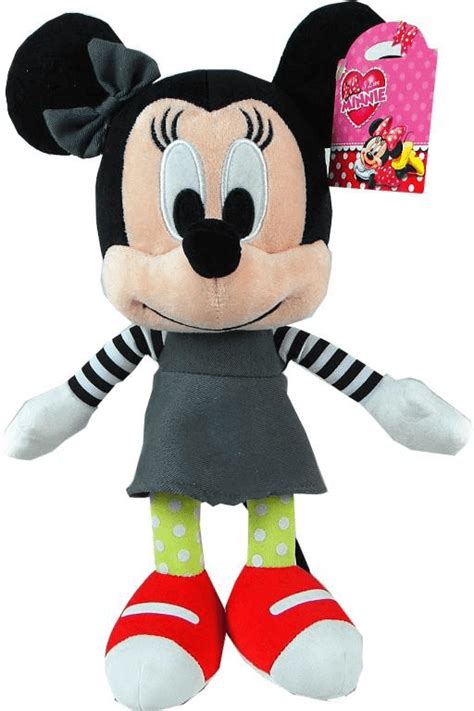 Minnie Mouse Medium Plush With Pinafore Dress Genuine Disney