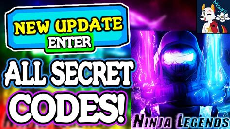 All New Best Secret Codes In Ninja Legends Roblox November