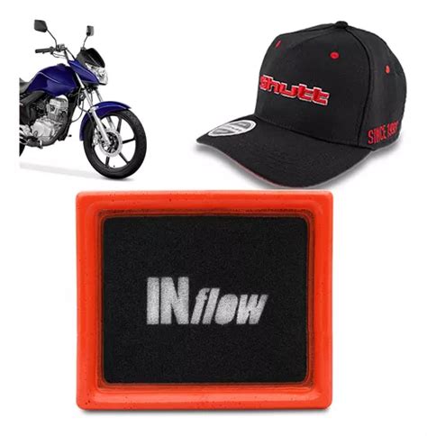 Filtro De Ar Inflow Honda Nxr Bross Mhpf Parcelamento