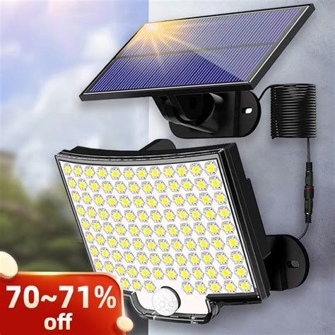 Solar lamba 106LED açık hareket sensörü uzaktan kumanda ile süper