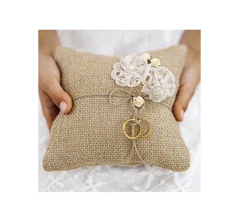 Almohada Para Llevar Anillos Boda Atelier Yuwa Ciao Jp