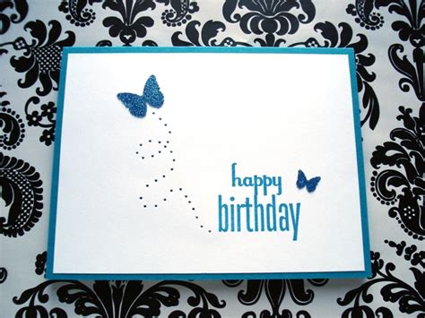 Jennifer and Ed's Blog: Butterfly Birthday Card